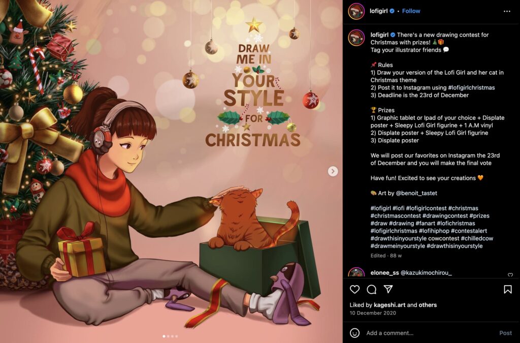 Lo-fi-Girl-Christmas-Contest