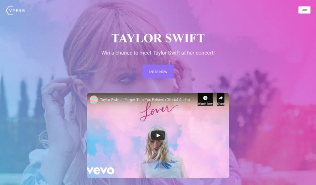 Taylor Swift Contest