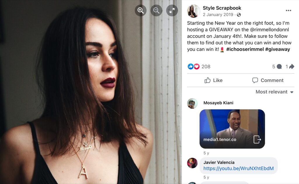 Style Scrapbook Facebook Giveaway