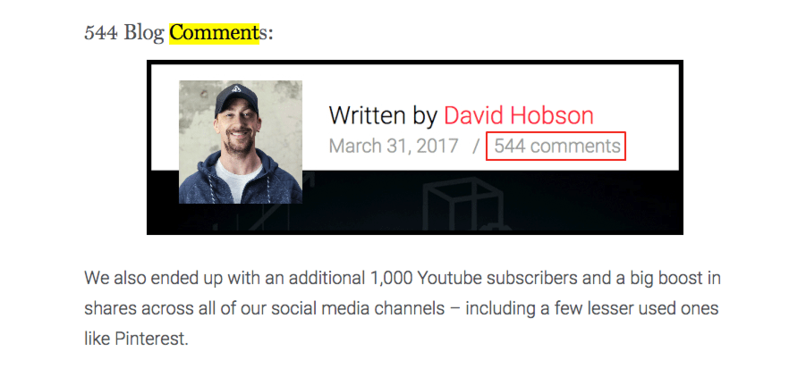 VYPER comments custom entry