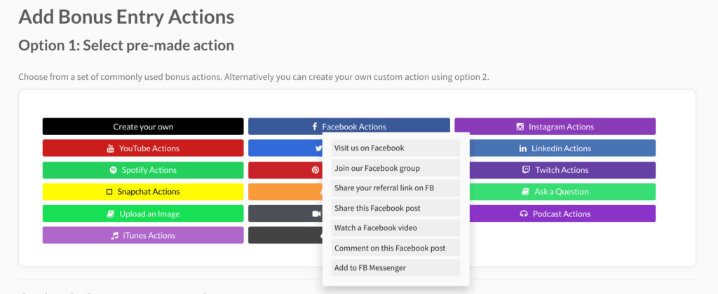 reward comments contest