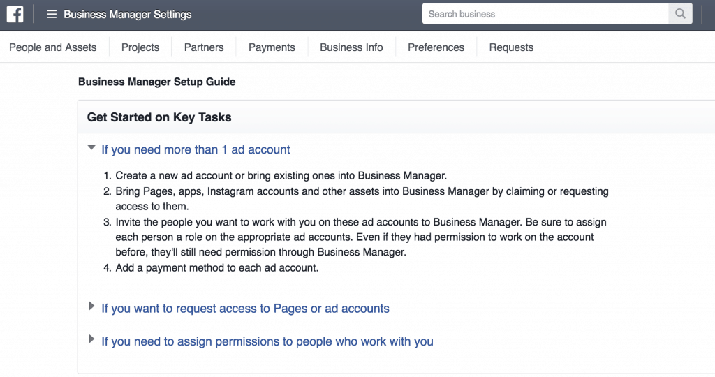 FB business account_VYPER