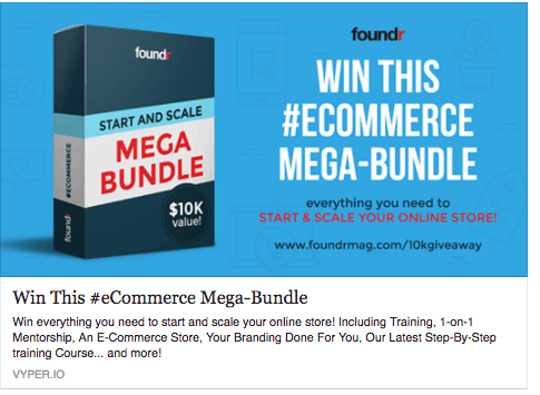 foundr magazine contest