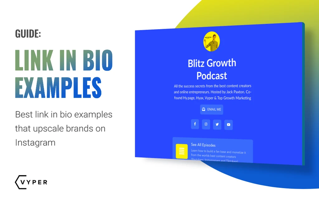 Best Link in Bio Examples That Upscale Brands on Instagram