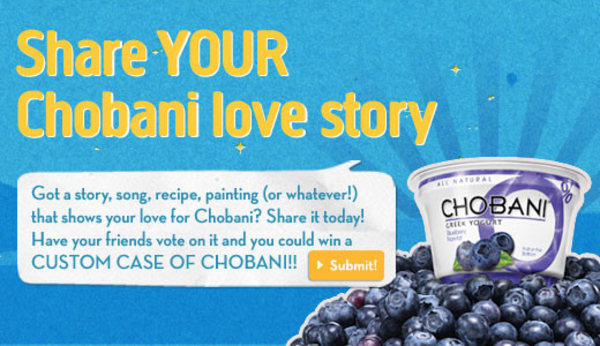 Chobani - social media engagement