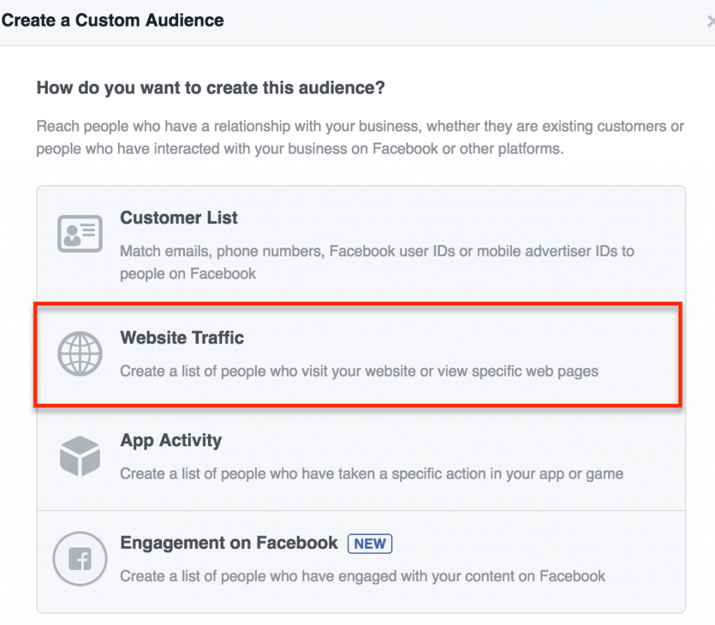choose website traffic